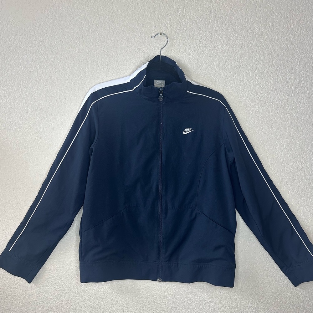 Nike Y2K Navy blue Sweater S009